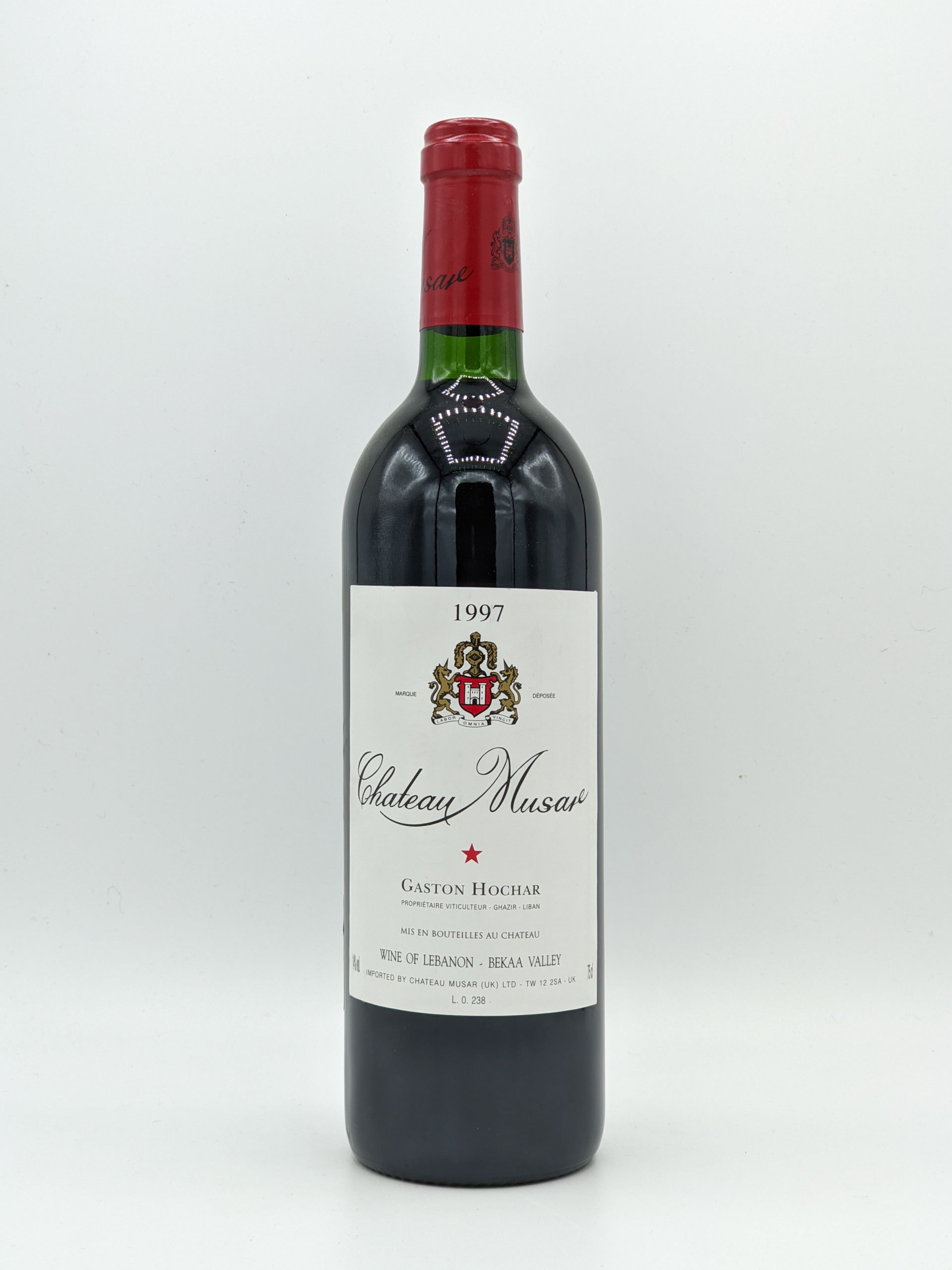 Акція на Вино Chateau Musar Red 1997 красное сухое 0.75 л (BWT0887) від Stylus