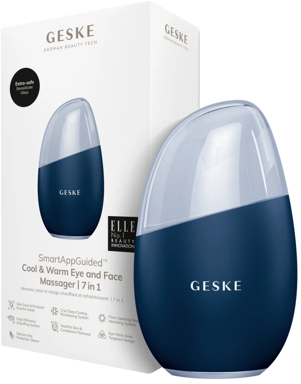 

Geske Cool&Warm Eye and Face Massager 7в1 midnight