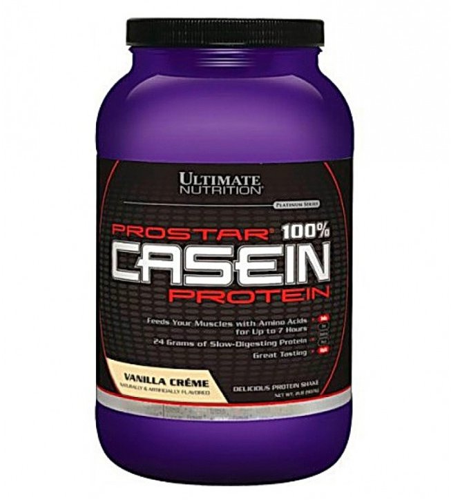 

Ultimate Nutrition Prostar 100% Casein Protein 907 g /27 servings/ Vanilla Creme