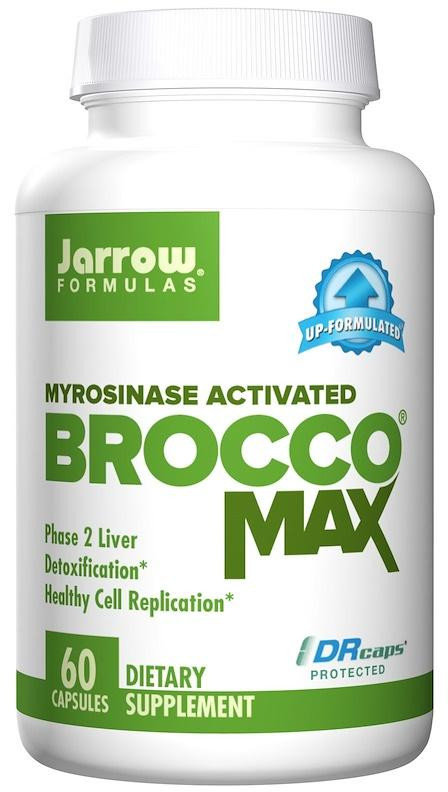 Акція на Jarrow Formulas BroccoMax Myrosinase Activated 60 Veggie Caps Экстракт брокколи від Stylus