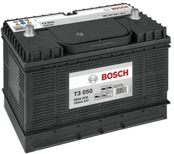 Акція на Автомобильный аккумулятор Bosch 6СТ-105 T3 (0 092 T30 500) від Stylus