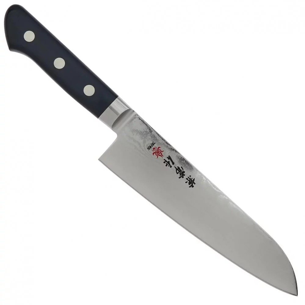 Акція на Нож кухонный Kanetsune KC-203 Santoku 180 мм (3989.01.16) від Stylus