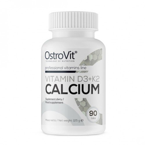 

OstroVit Vitamin D3 + K2 Calcium 90tabs