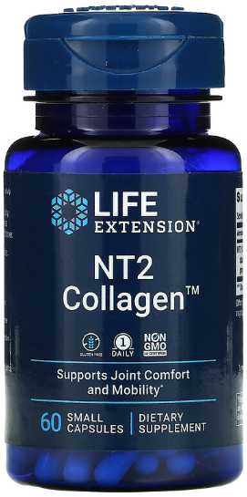 Акція на Life Extension NT2 Collagen Коллаген 40 мг 60 капсул від Stylus