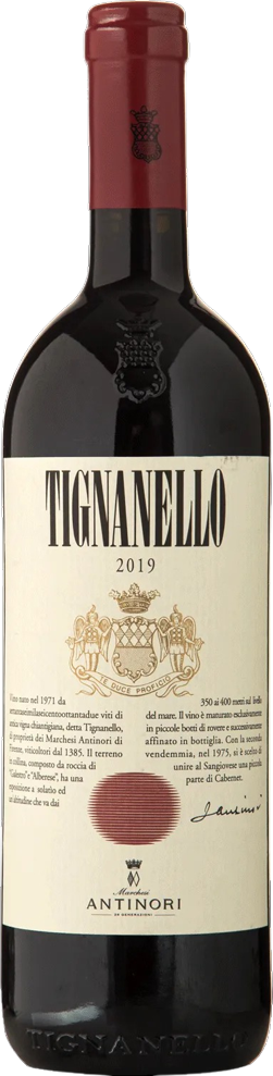 

Вино Antinori Tignanello 2019 красное сухое 0.75 л (BWW9522)