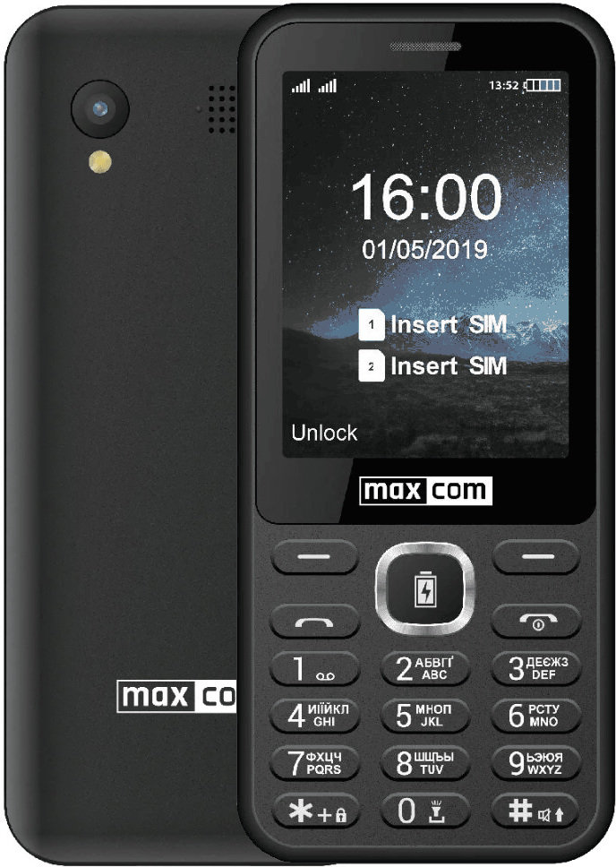 Акція на Maxcom MM814 Black (UA UCRF) від Y.UA