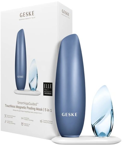 Акція на Бесконтактная магнитная пилинг-маска Geske Touchless Magnetic Peeling Mask 5в1 aquamarine від Stylus