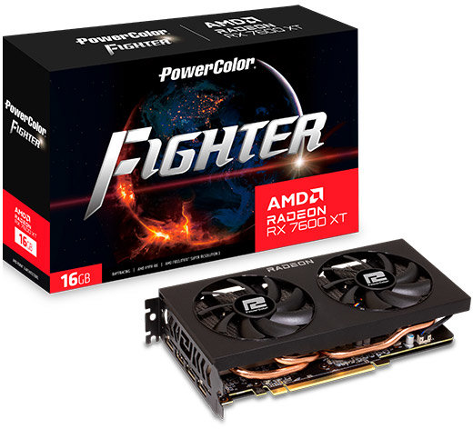 Акція на PowerColor Fighter Amd Radeon Rx 7600 Xt 16GB GDDR6 (RX 7600 Xt 16G-F) від Stylus