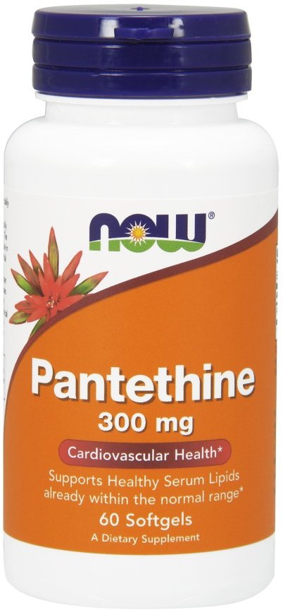 Акція на Now Foods Pantethine 300 mg Softgels 60 caps від Stylus