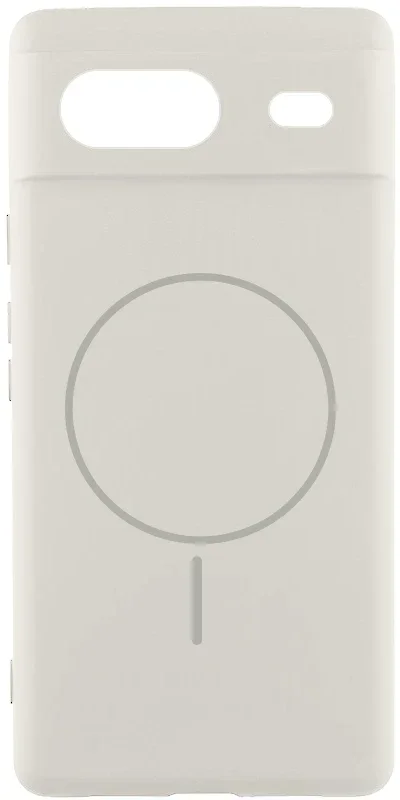 

Lakshmi Case Silicone Cover Full Camera MagFit White for Google Pixel 8