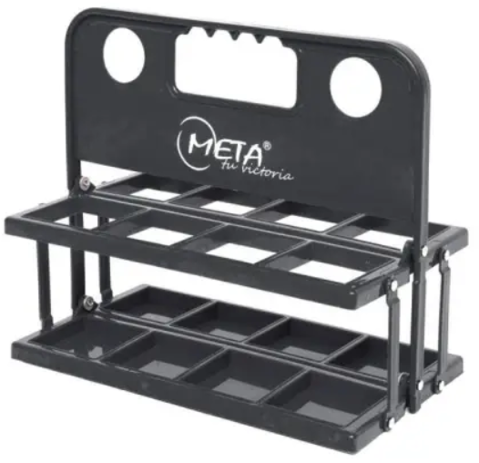 

Контейнер пластиковый для бутылок Meta 8 Bottle Carrier Plastic Foldable черный Уни Ofsm (2110008251)