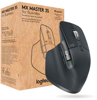 Акция на Logitech Mx Master 3S for Business Performance Wireless/Bluetooth Graphite (910-006582) от Stylus