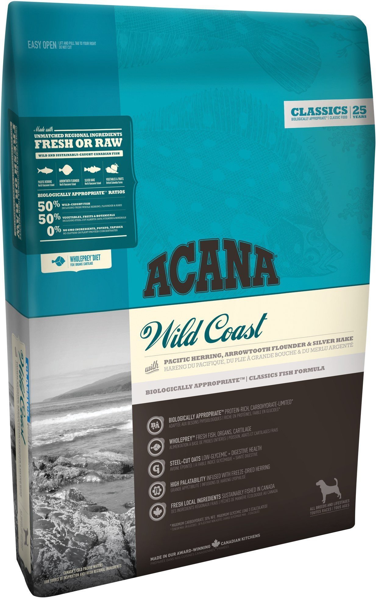 Акція на Сухий корм для собак всіх порід Acana Wild Coast 2 кг від Y.UA