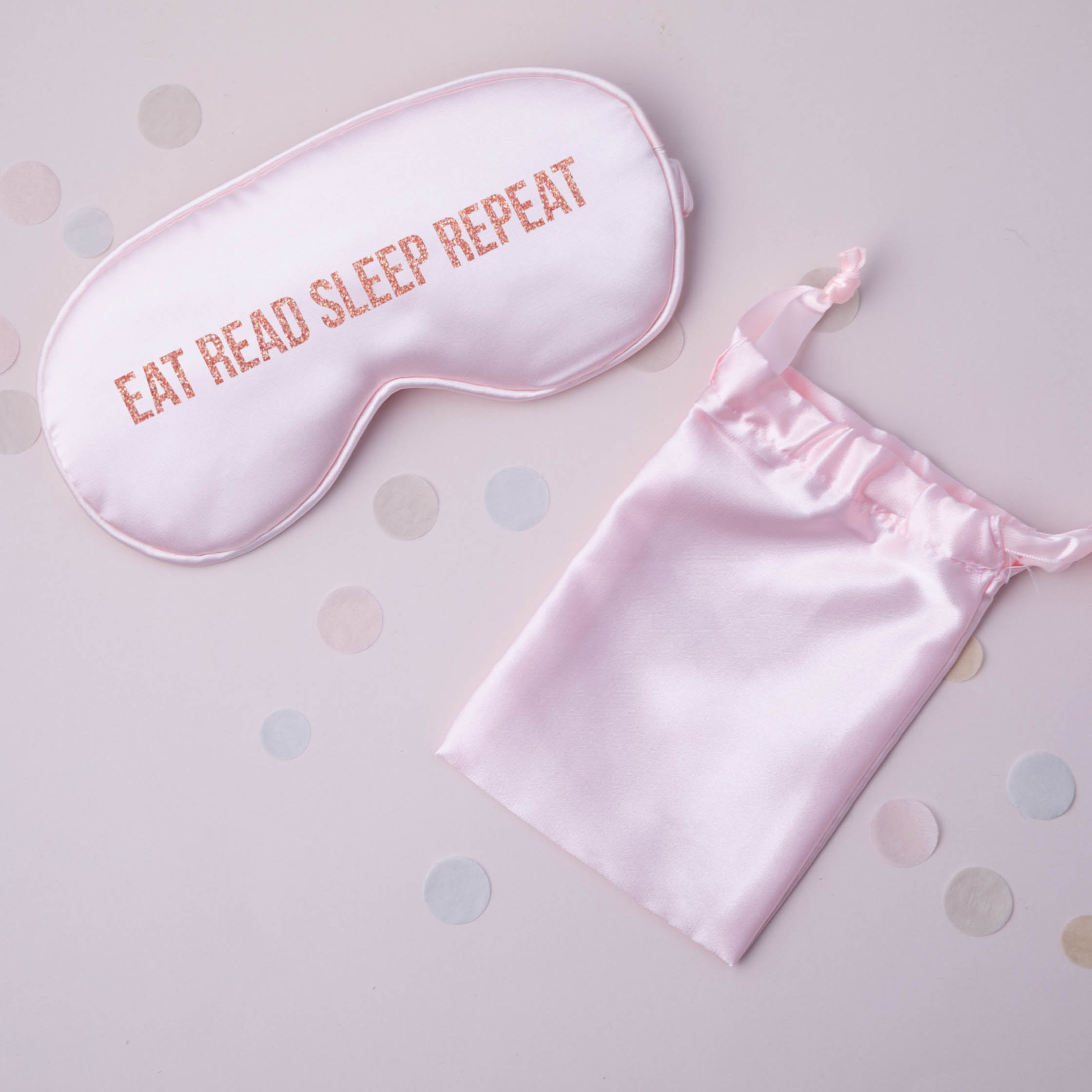 

Маска для сна BeriDari "Eat read sleep repeat"