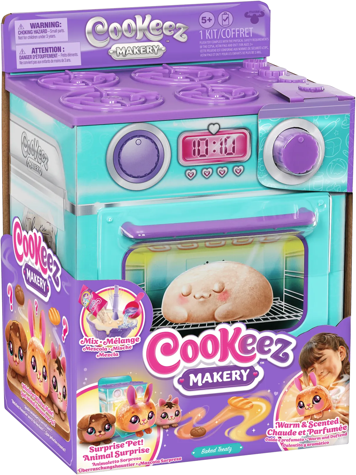 Акція на Интерактивная игрушка Moose Cookies Makery Магическая пекарня - Паляница (23501) від Stylus