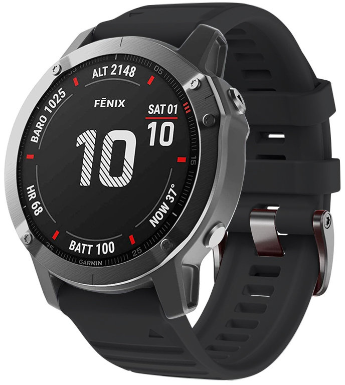 

Armorstandart Silicone 26mm for Garmin Fenix 5x/6x Black (ARM60803)