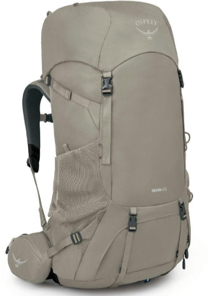 Акція на Рюкзак Osprey Renn 65 pediment grey/linen tan - O/S - бежевый (009.3526) від Stylus