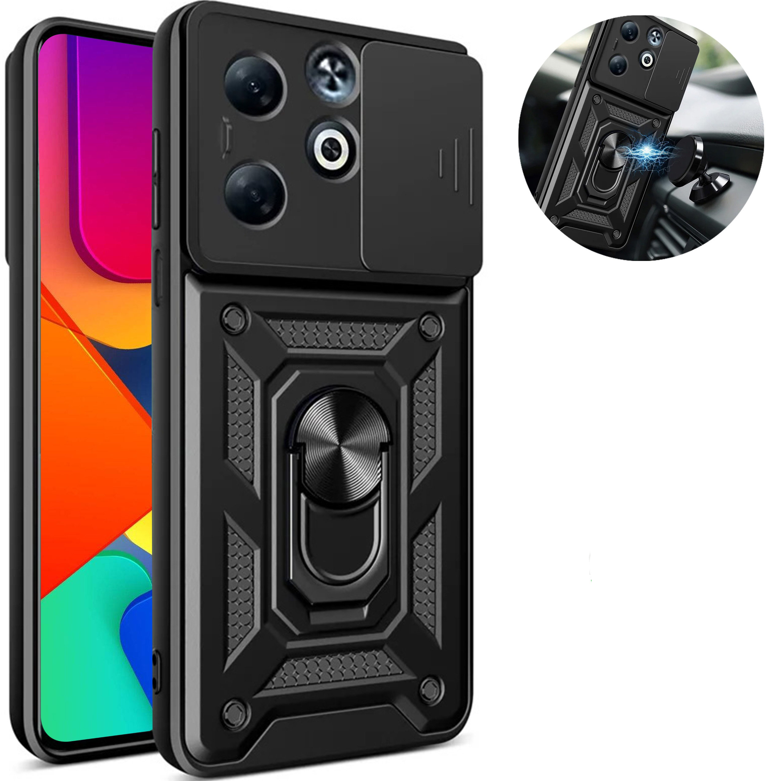 

BeCover Military Black для Infinix Smart 9 (X6532) (713049)