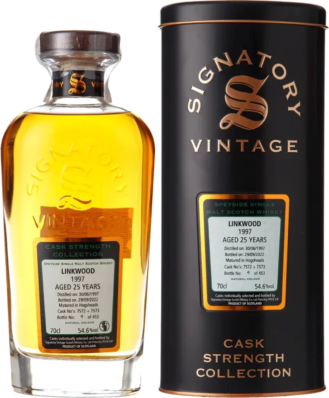 

Віскі Signatory Linkwood Cask Strength 25yo 1997 0.7 л (BWW7185)