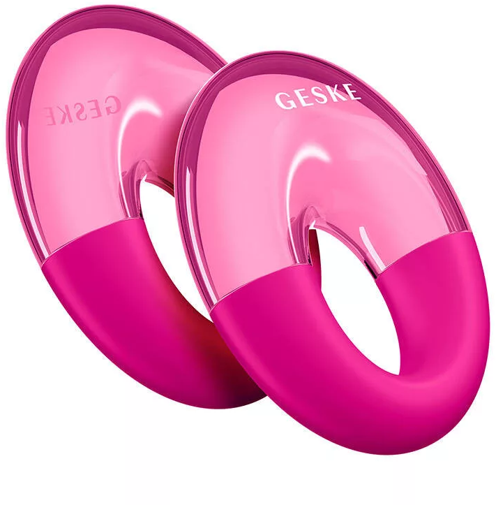 Акція на Массажер для глаз Geske Cool & Warm Eye Massager 7 в 1 Magenta (GK000702MG01) від Stylus