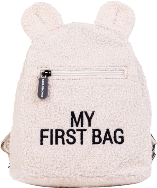 Акція на Рюкзак детский Childhome My First Bag Teddy White (CWKIDBTW від Stylus