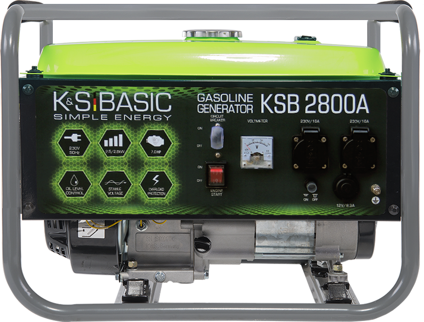 

Бензиновий генератор K&S Basic Ksb 2800A