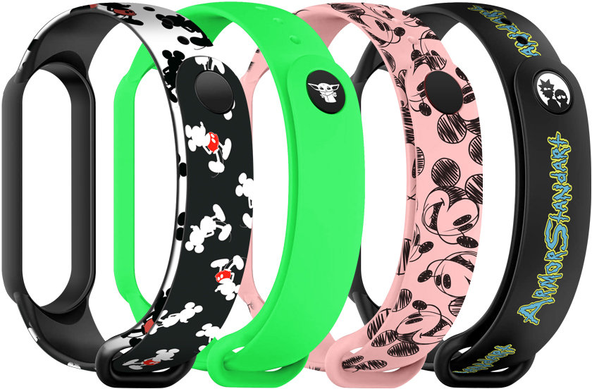 

Набор ArmorStandart Cartoon hand-drawn 4шт (ARM59730) for Xiaomi Mi Smart Band 5/6/7