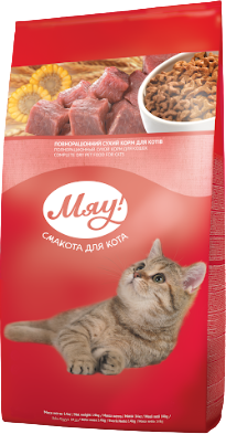 Акція на Сухой корм Мяу! для взрослых кошек с рыбой 14 кг (4820215362627) від Stylus