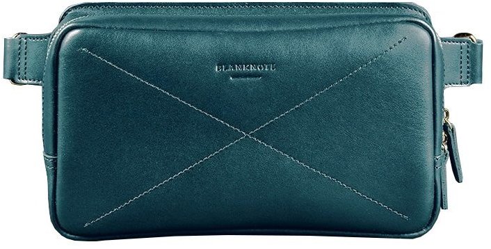 

Женская поясная сумка Dropbag Maxi BlankNote зеленая (BN-BAG-20-malachite)