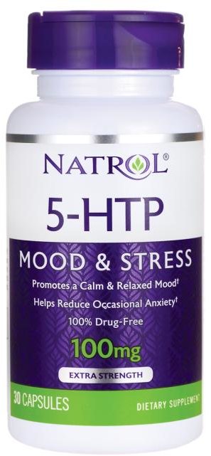 

Natrol 5-HTP 100 mg 30 Caps 5-гідроксітріптофана