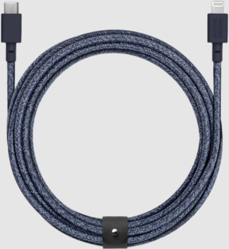 

Native Union Belt Cable Xl USB-C to Lightning 3m Indigo (BELT-CL-IND-3-NP)