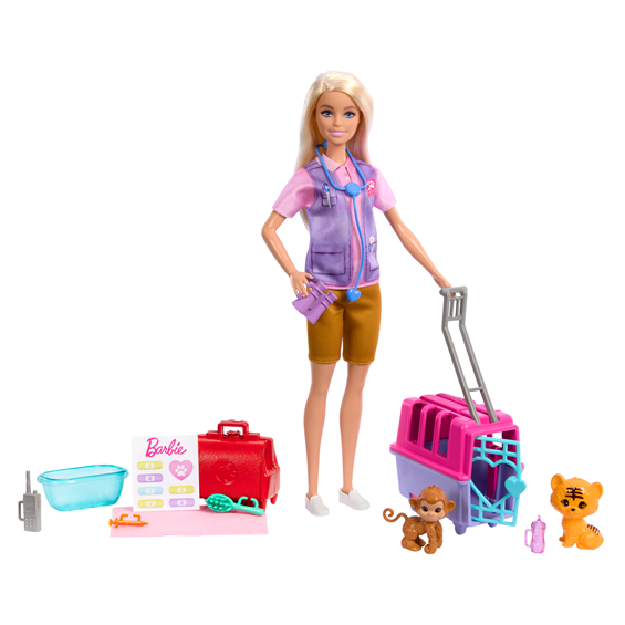 Акція на Игровой набор Barbie Я могу быть Зоозащитница (HRG50) від Stylus