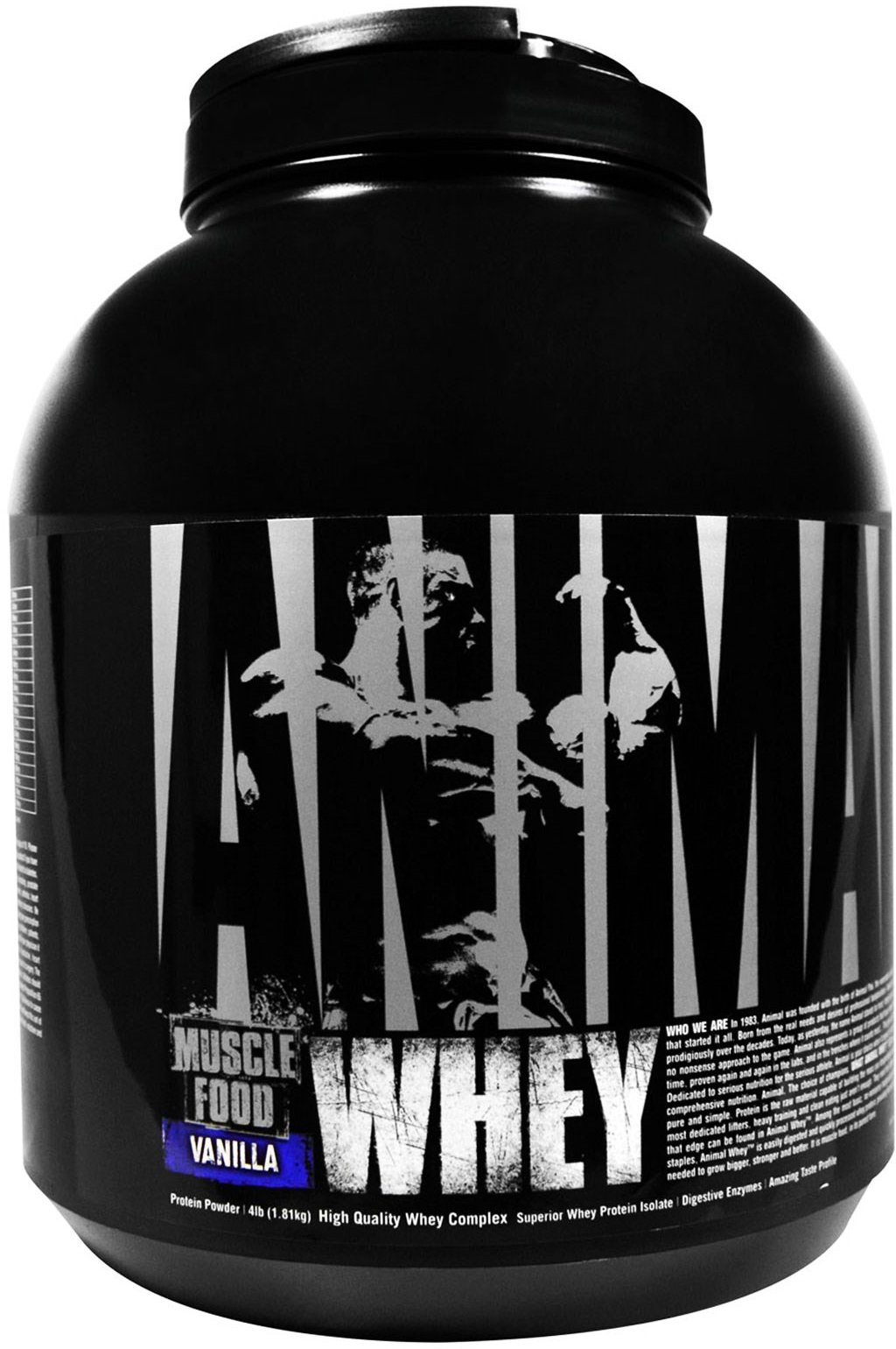 

Universal Nutrition Animal Whey 1810 g /56 servings/ Vanilla