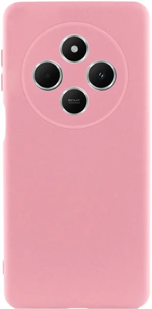 

Lakshmi Premium Case Silicone Cover Full Camera Light Pink для Xiaomi Redmi 14C / Poco C75