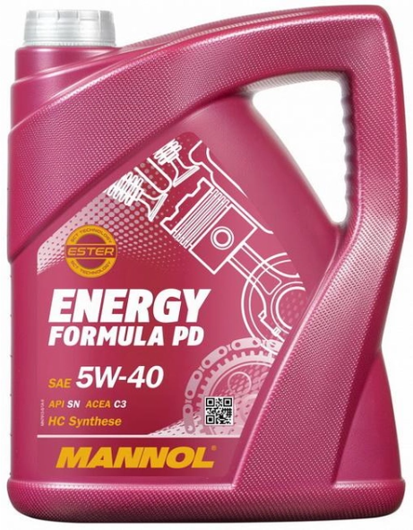 Акція на Моторне масло синтетичне Mannol Energy Formula Pd 5W-40 5л (MN7913-5) від Y.UA