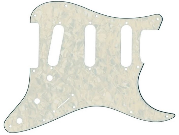 

Пикгард Fender Strat White Рearl