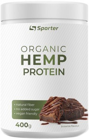 

Sporter Hemp Protein 400 g /15 servings/ Brownie