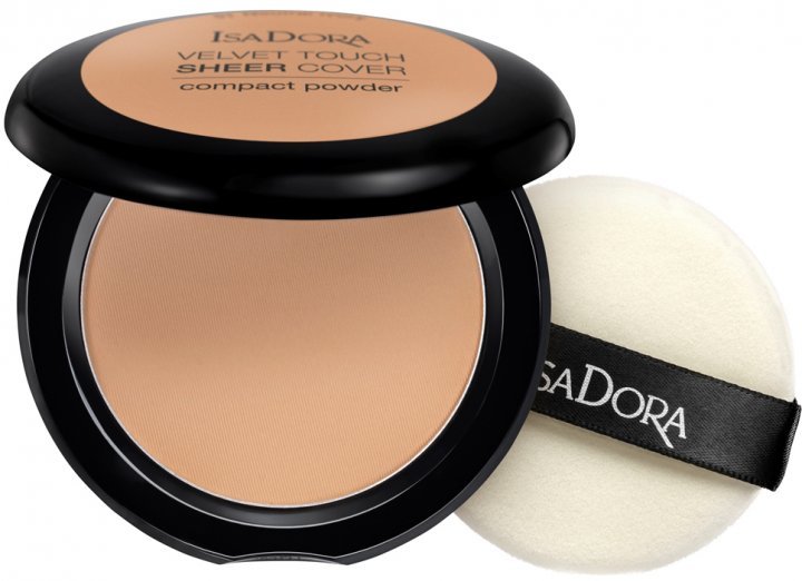 

IsaDora Velvet Touch Sheer Compact Powder №47 Warm Tan Пудра компактная 10 g