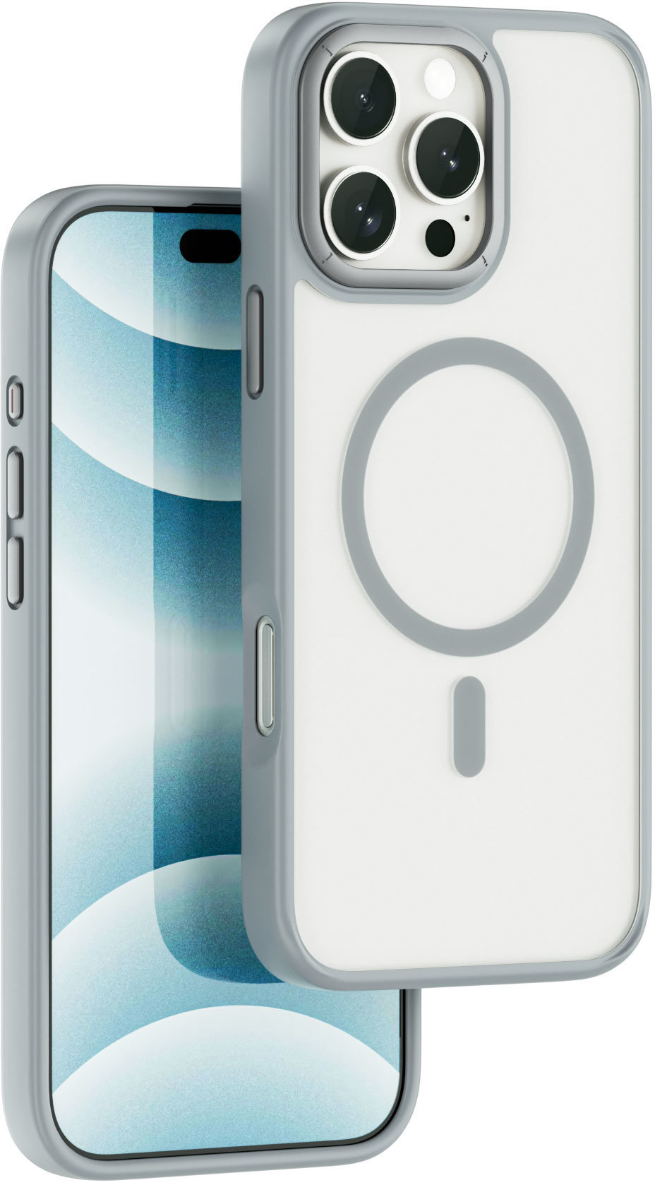 

Wiwu Magnetic Armor Pro Series Grey (FGG-012) for iPhone 16 Pro