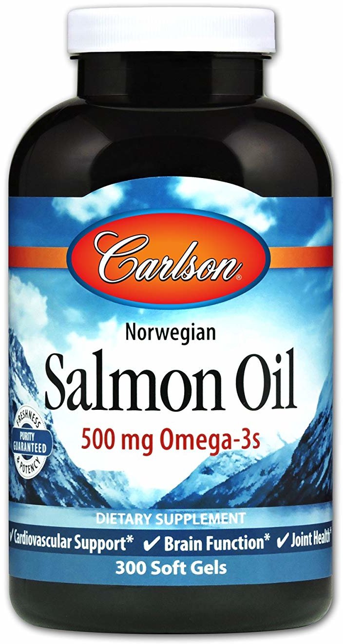 Акція на Carlson Labs Norwegian Salmon Oil 300 Soft Gels Масло лосося від Stylus