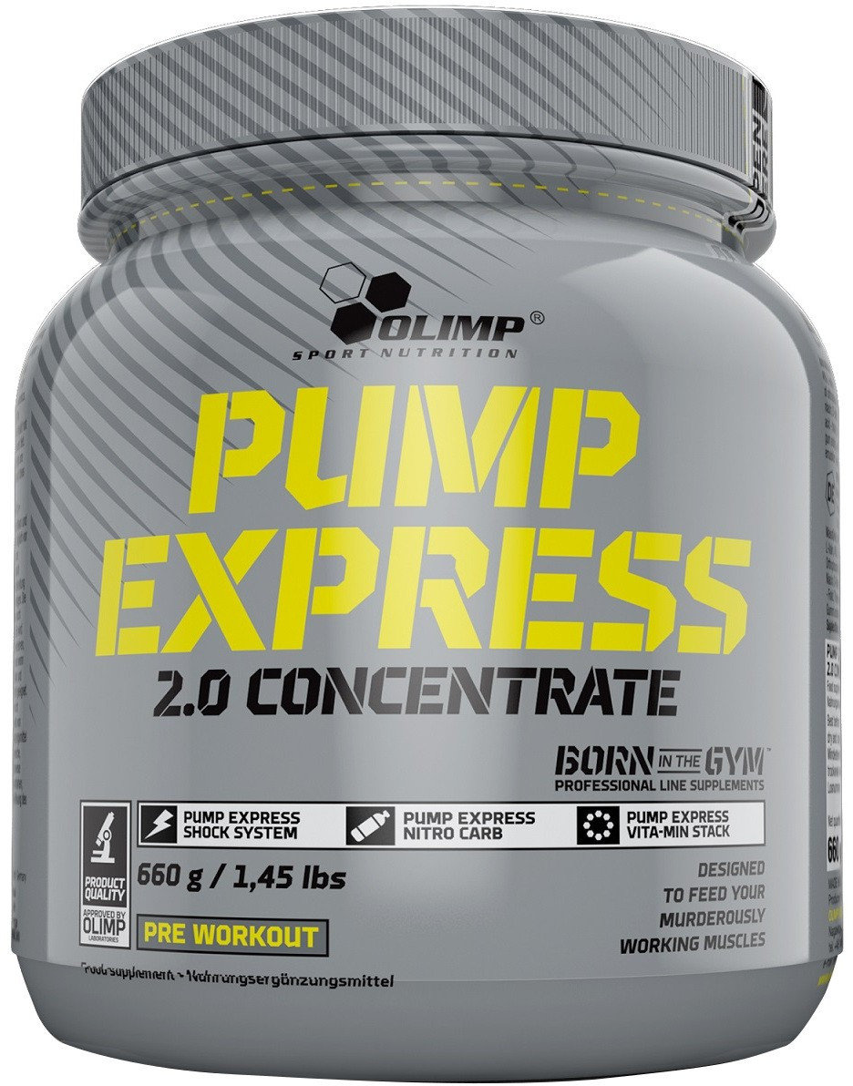 

Предтренировочный комплекс Olimp Pump Express 2.0 concentrate 660 g /22 servings/ Wild Berry