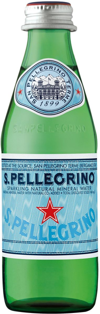 

Упаковка мінеральної води S.Pellegrino газованої 24х0.25 л скло (8002270000300_24)