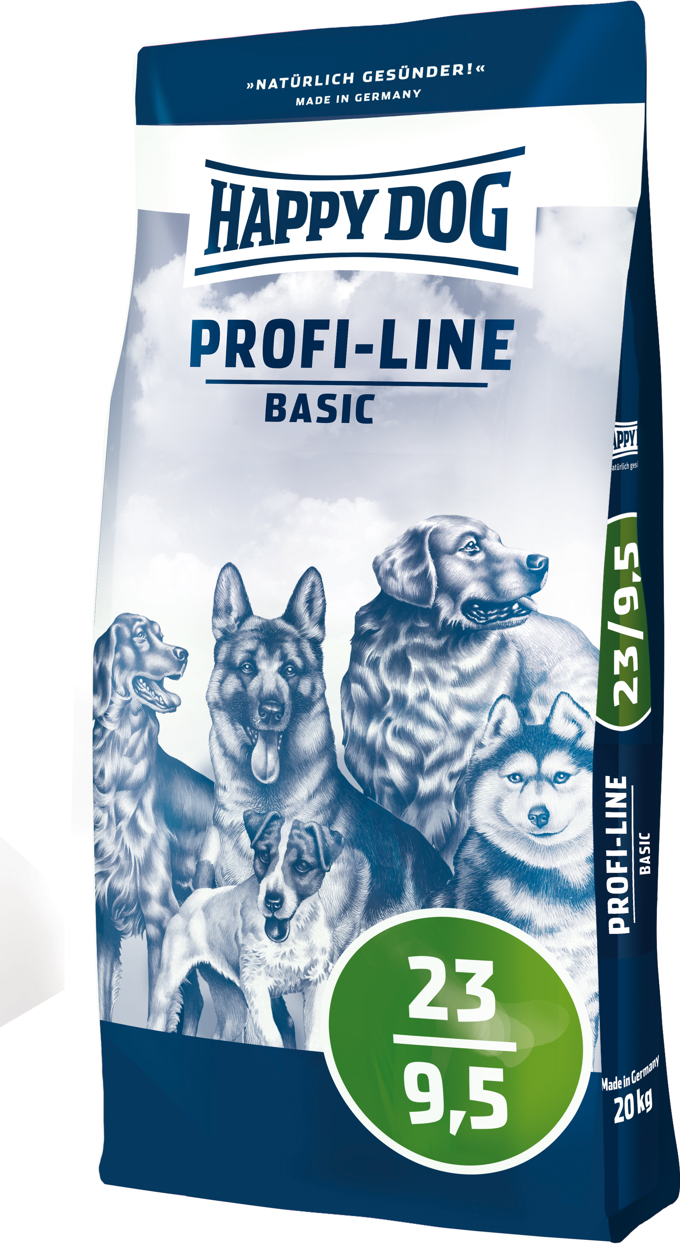 Акція на Сухой корм Happy Dog Profi-Line Basic 23/9,5 для собак с нормальными потребностями в энергии 20 кг (3129) від Stylus