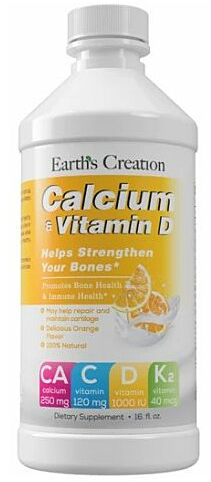 

Earth‘s Creation Calcium & Vit D3 Drink Витаминно-минеральный комплекс 473 мл