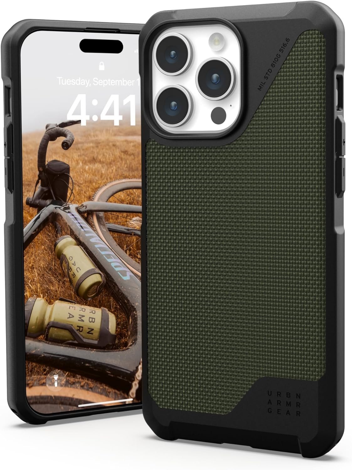 

Urban Armor Gear Uag Metropolis Lt Magsafe Kevlar Olive (114297113972) for iPhone 15 Pro Max