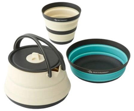 

Набір посуду Sea to Summit Frontier Ul Collapsible Kettle Cook Set, на 1 персону (STS ACK025031-122102)