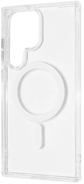 

Wave Clear Case with Magnetic Ring for Samsung S938 Galaxy S25 Ultra