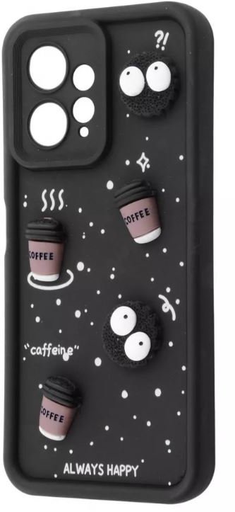 

Mobile Case Pretty Things Black/Coffee for Xiaomi Redmi Note 12 4G