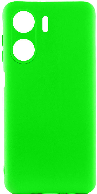 

Lakshmi Case Silicone Cover Full Camera Neon Green для Xiaomi Redmi 13C / Poco C65