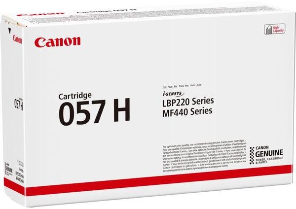 Акція на Canon 057H LBP223dw/226dw/ 228x/MF443dw/ 445dw/446X/ MF449X Black (3010C004) від Stylus